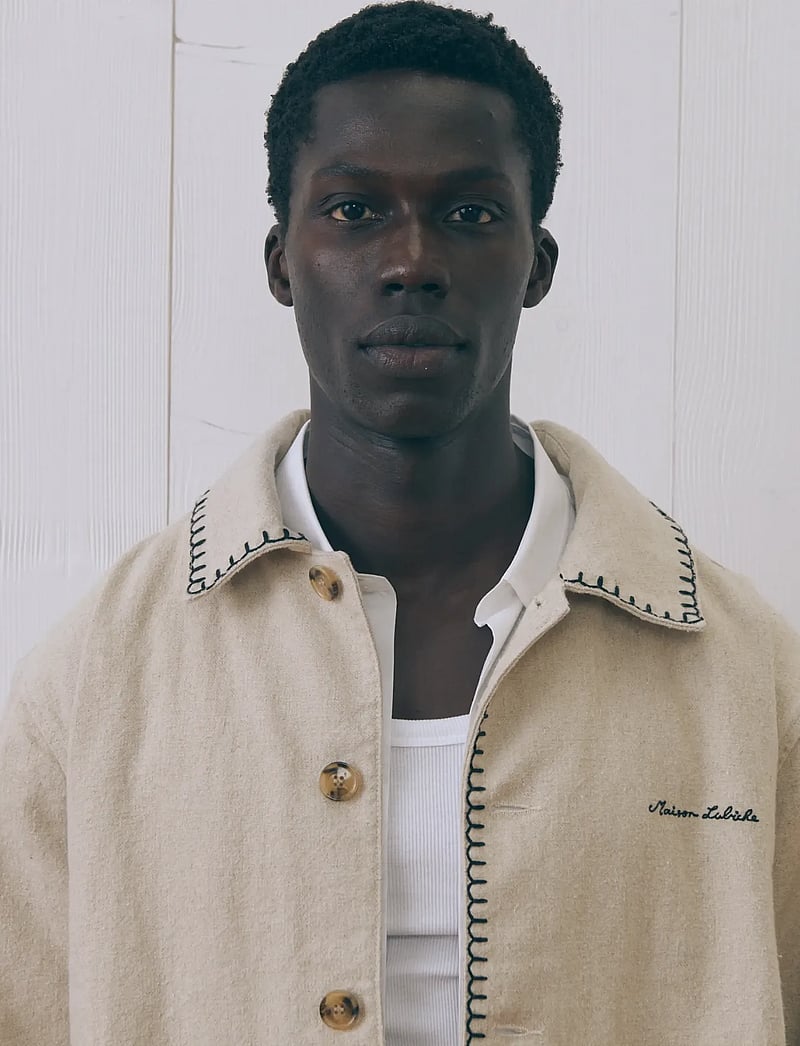 Maison Labiche - LEMONNIER BOAT - tunna jackor - linen grey brushed - 4