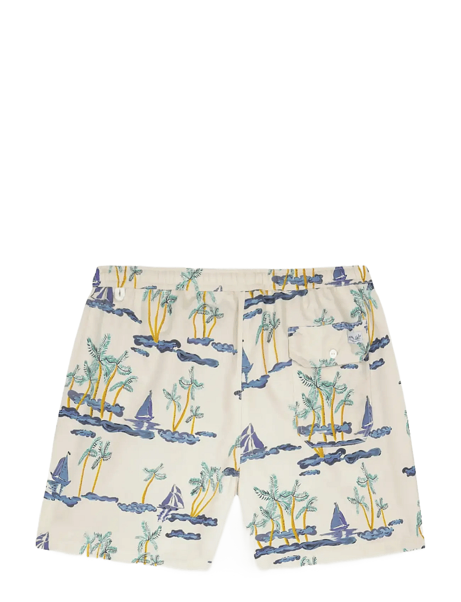 Maison Labiche - MAILLOT BOAT PRINT - lühikesed ujumispüksid - boats print - 2