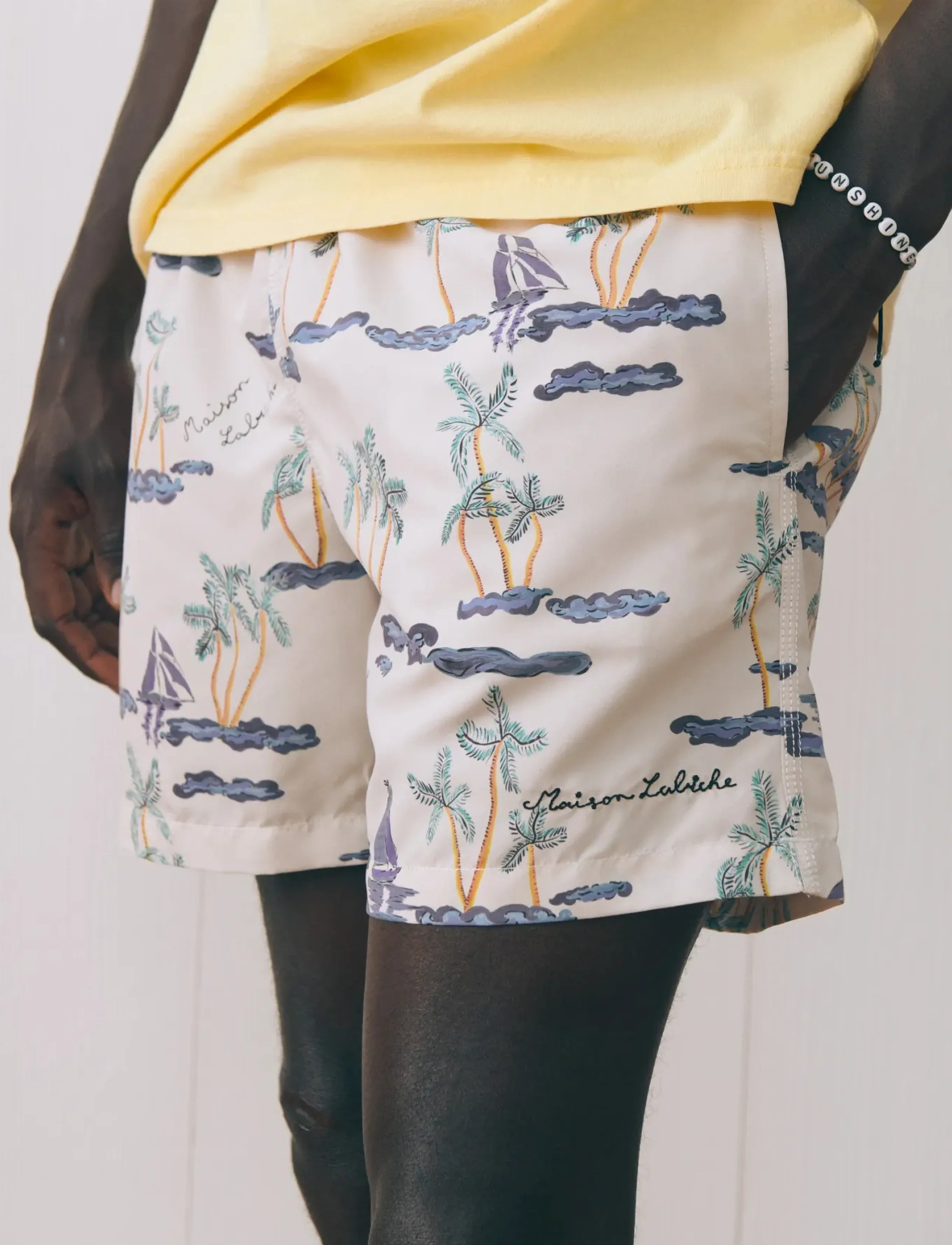 Maison Labiche - MAILLOT BOAT PRINT - badehosen - boats print - 3