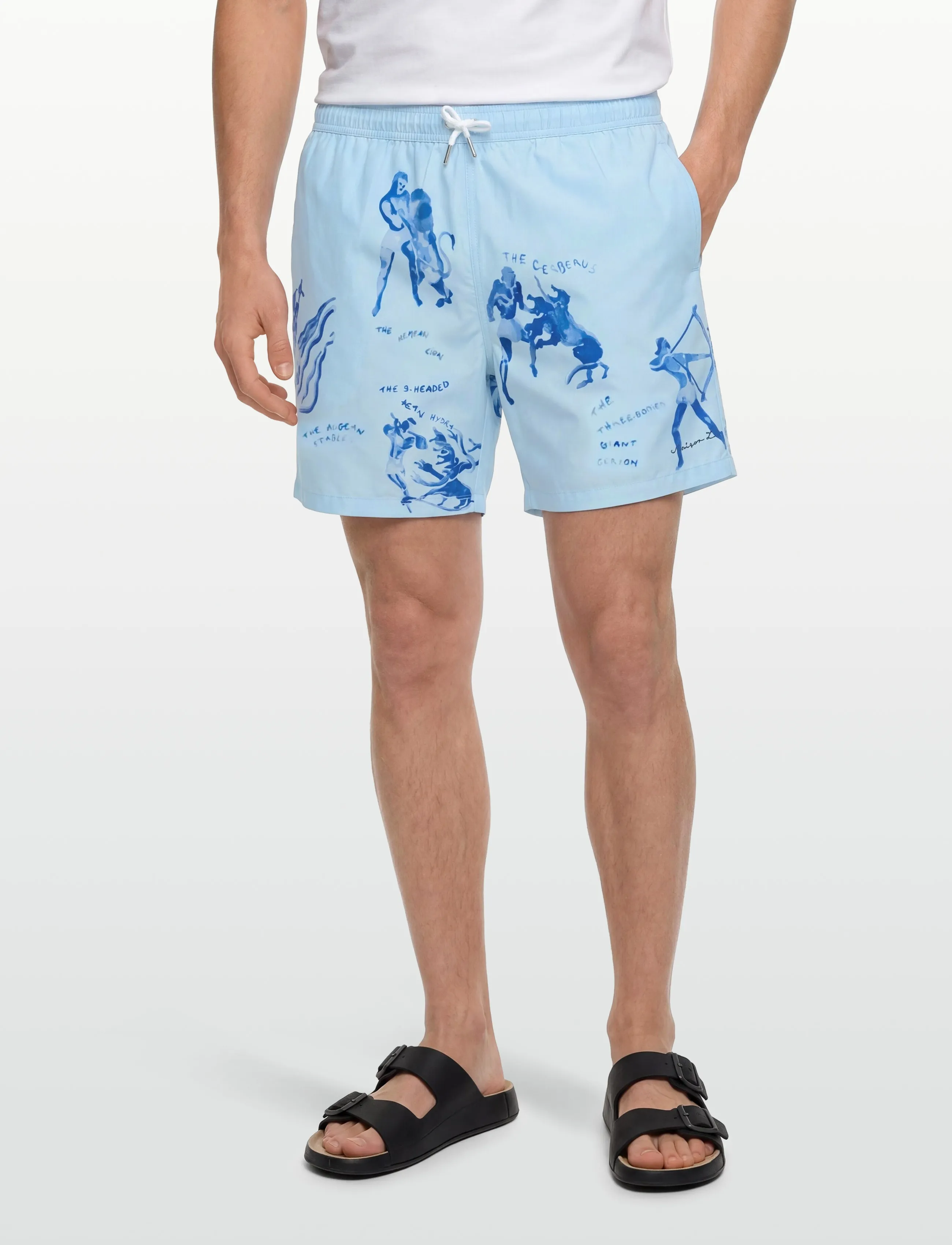 Maison Labiche - MAILLOT ULYSSE - uimashortsit - ulysses print - 3