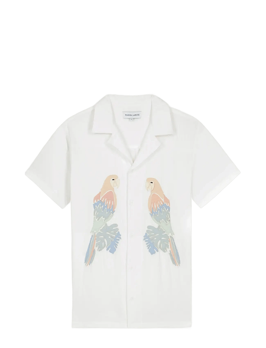 Maison Labiche - MORNEY PARROT - mustriga särgid - linen parchment - 1