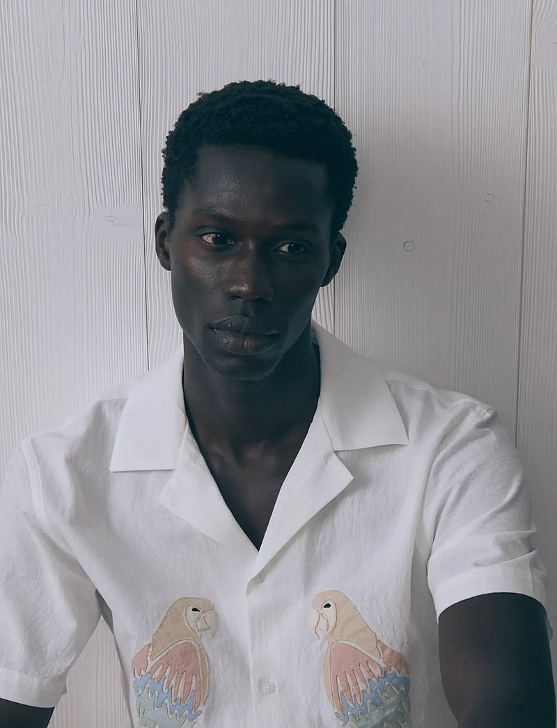 Maison Labiche - MORNEY PARROT - basic skjortor - linen parchment - 4