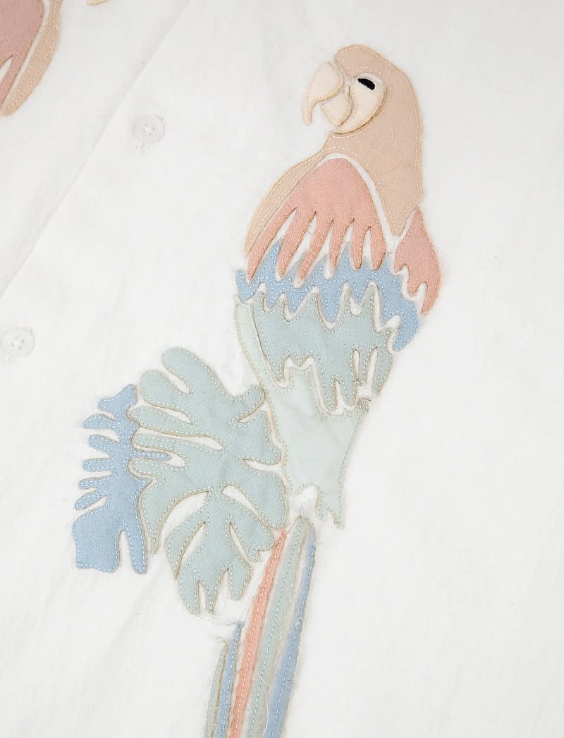 Maison Labiche - MORNEY PARROT - basic skjortor - linen parchment - 5