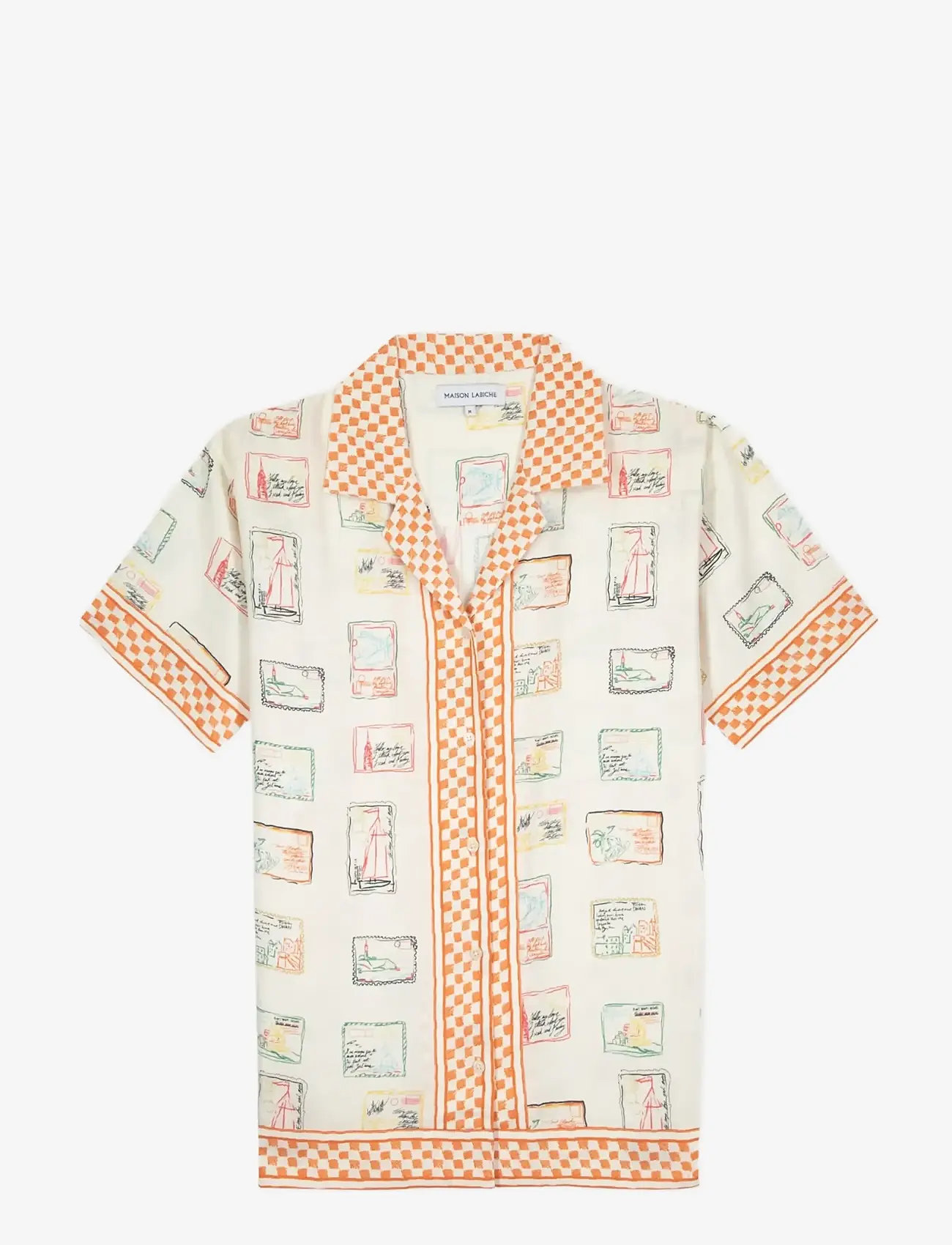 Maison Labiche - MORNEY POSTCARD - basic skjortor - ivory - 1