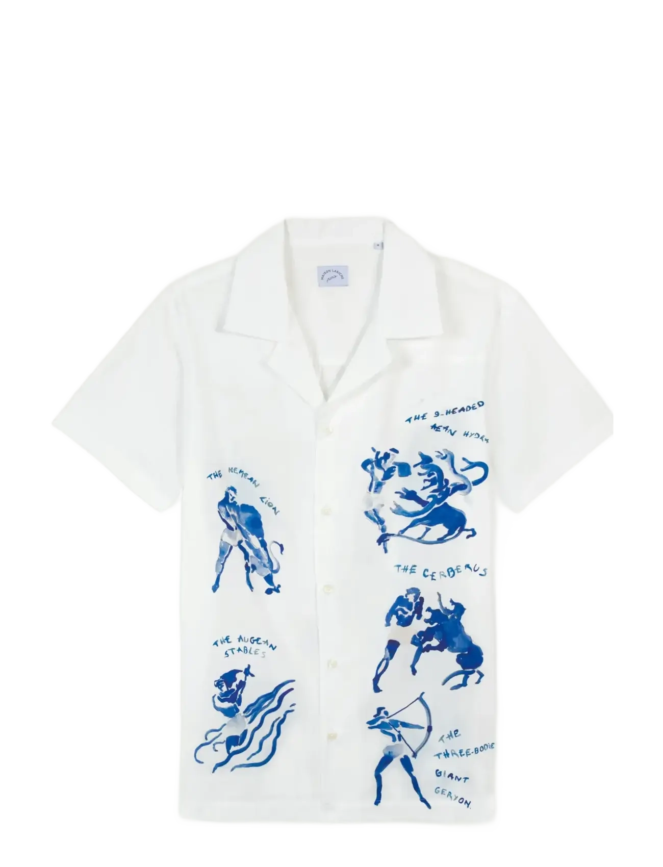Maison Labiche MORNEY ULYSSE - Skjorter - POPLIN WHITE / white