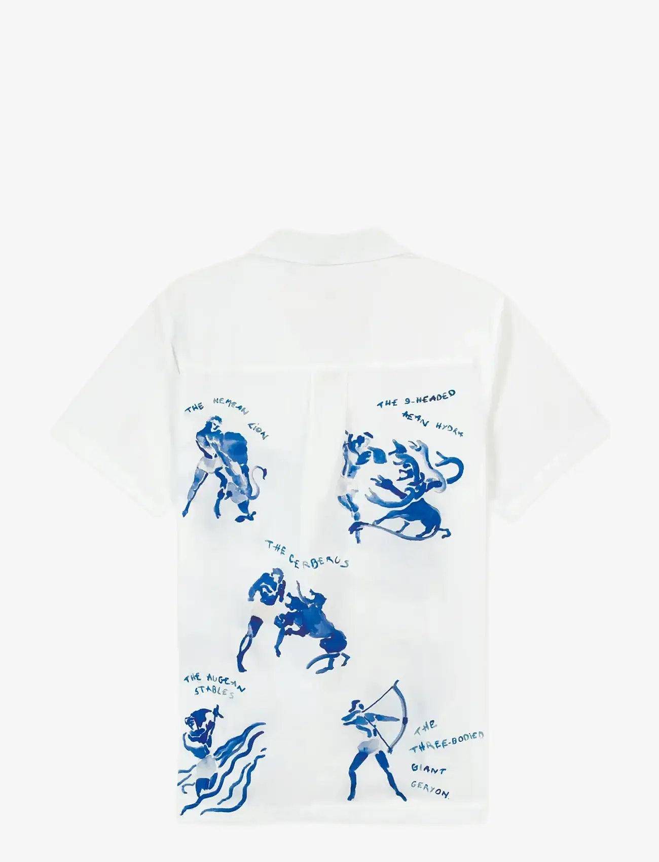 Maison Labiche - MORNEY ULYSSE - mønstrede skjorter - poplin white - 1