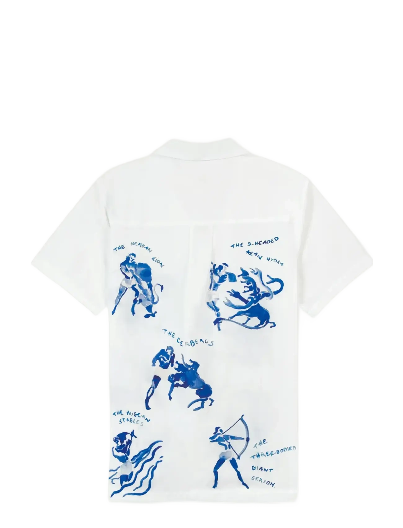 Maison Labiche - MORNEY ULYSSE - mönstrade skjortor - poplin white - 2