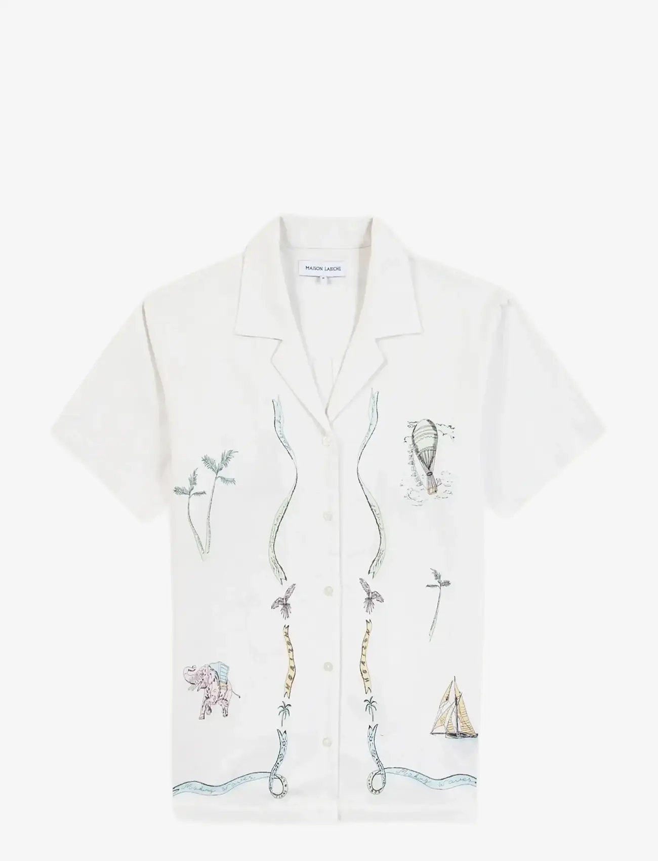 Maison Labiche - MORNEY WORLD TOUR - basic skjortor - linen ivory - 1