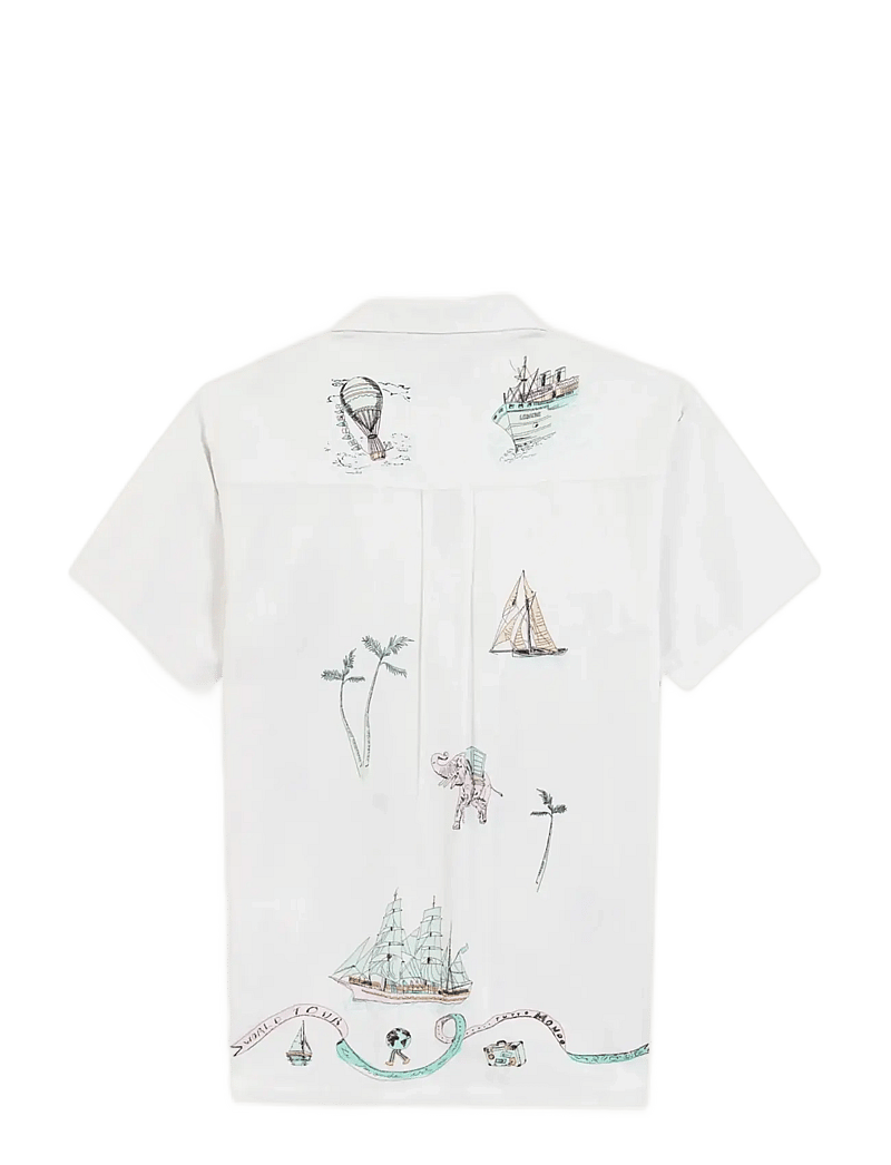 Maison Labiche - MORNEY WORLD TOUR - basic skjortor - linen ivory - 2