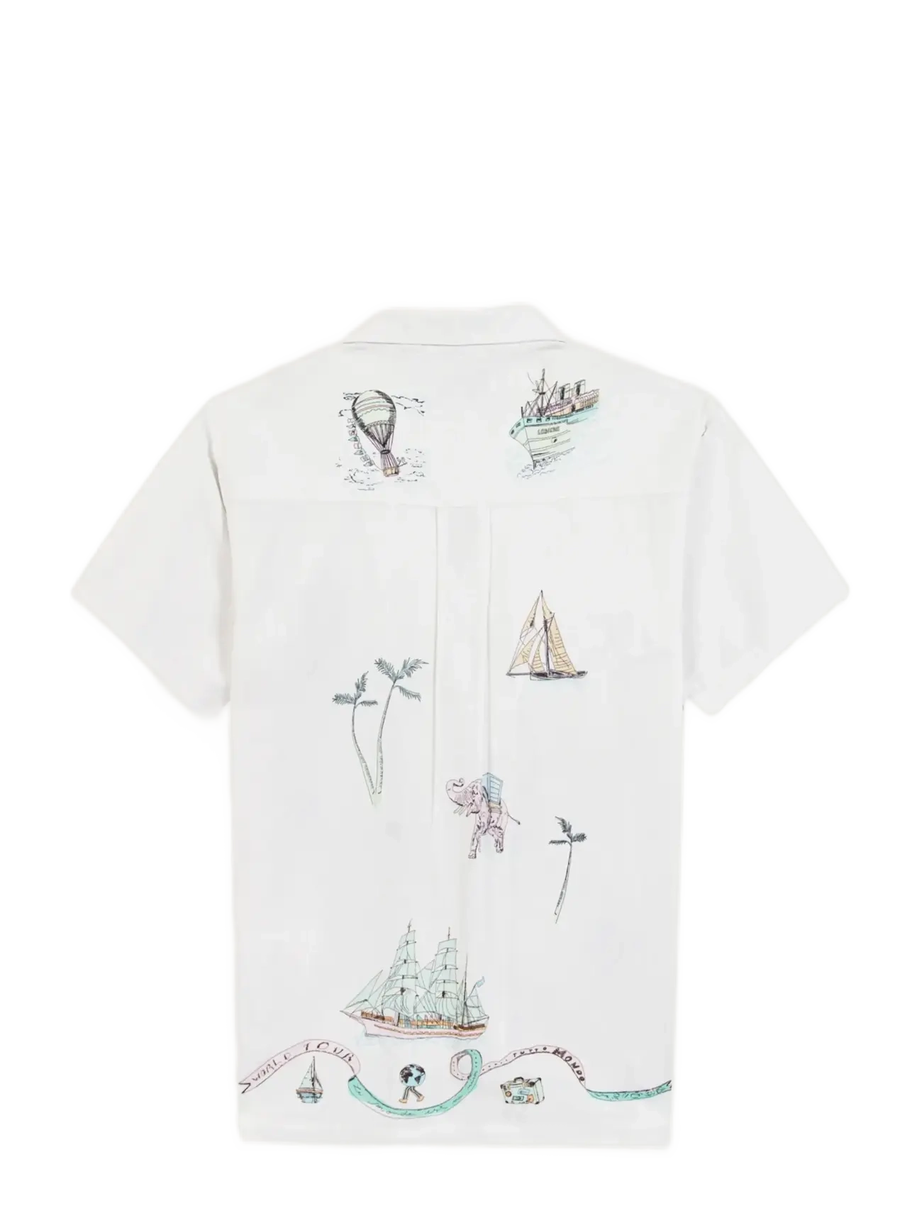 Maison Labiche - MORNEY WORLD TOUR - linneskjortor - linen ivory - 2
