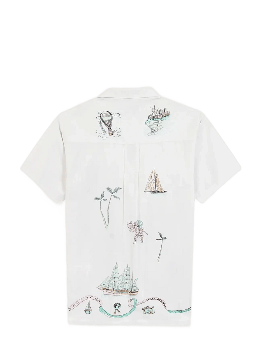 Maison Labiche - MORNEY WORLD TOUR - leinenhemden - linen ivory - 2