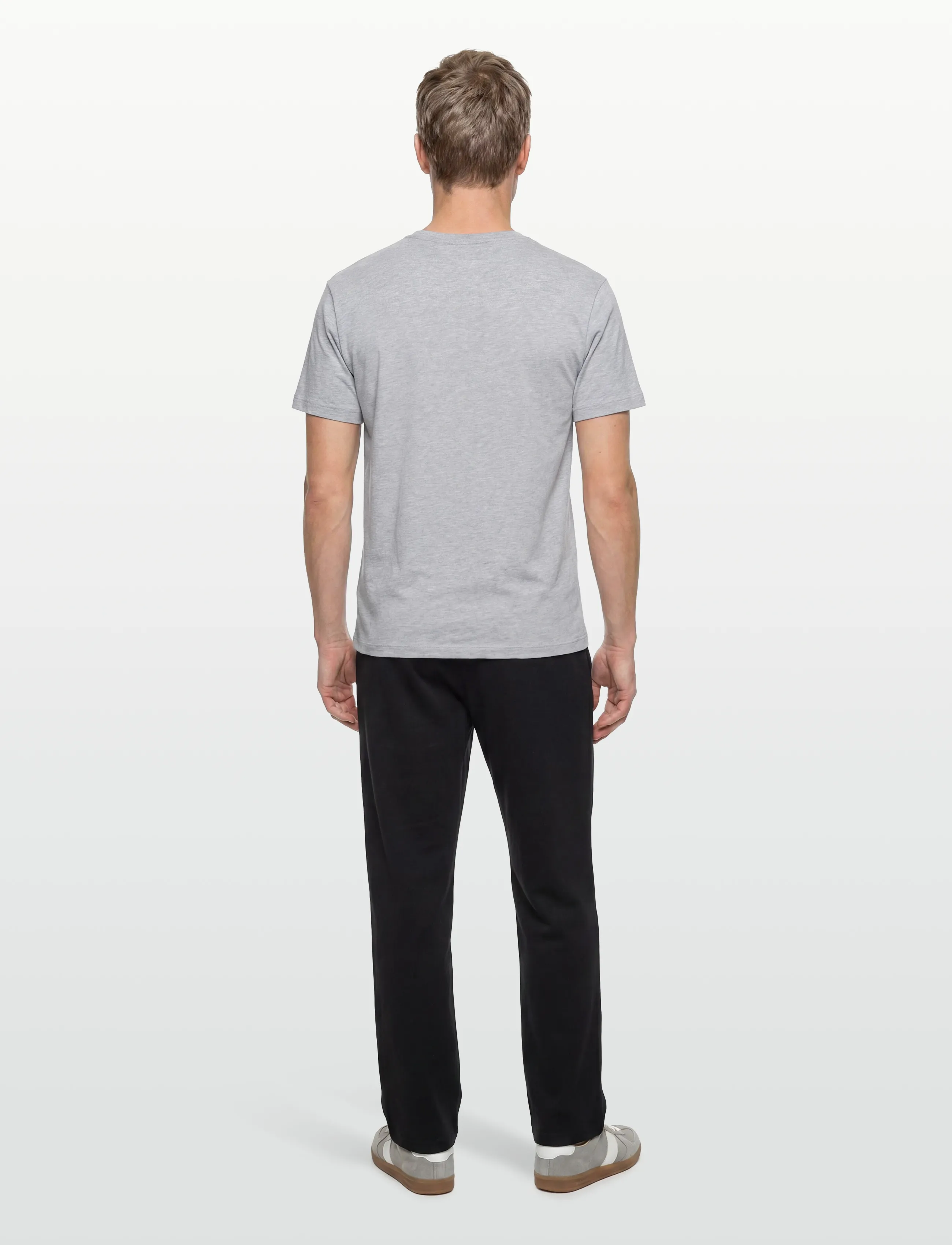 Maison Labiche - POPINCOURT FISHING DOG/GOTS - kurzärmelig - light heather grey - 4