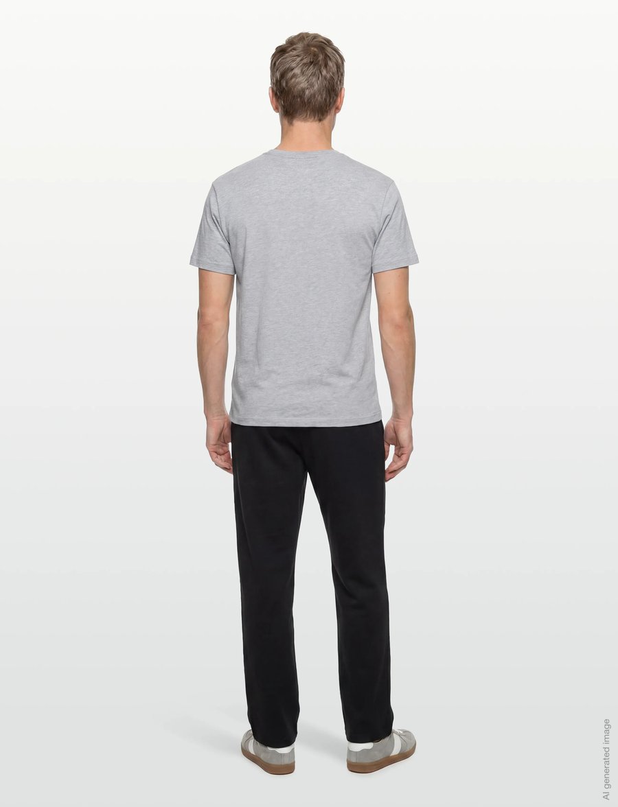 Maison Labiche - POPINCOURT FISHING DOG/GOTS - kurzärmelig - light heather grey - 4