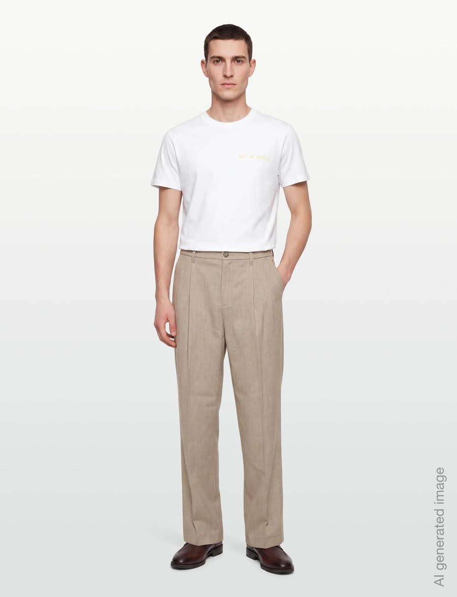 Maison Labiche - POPINCOURT OUT OF OFFICE/GOTS - lühikeste varrukatega t-särgid - white - 0