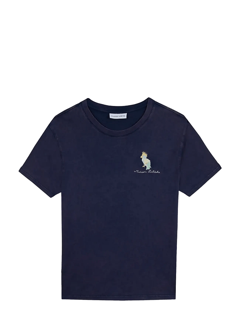 Maison Labiche - POPINCOURT PARROT/GOTS - t-shirts - navy washed - 0
