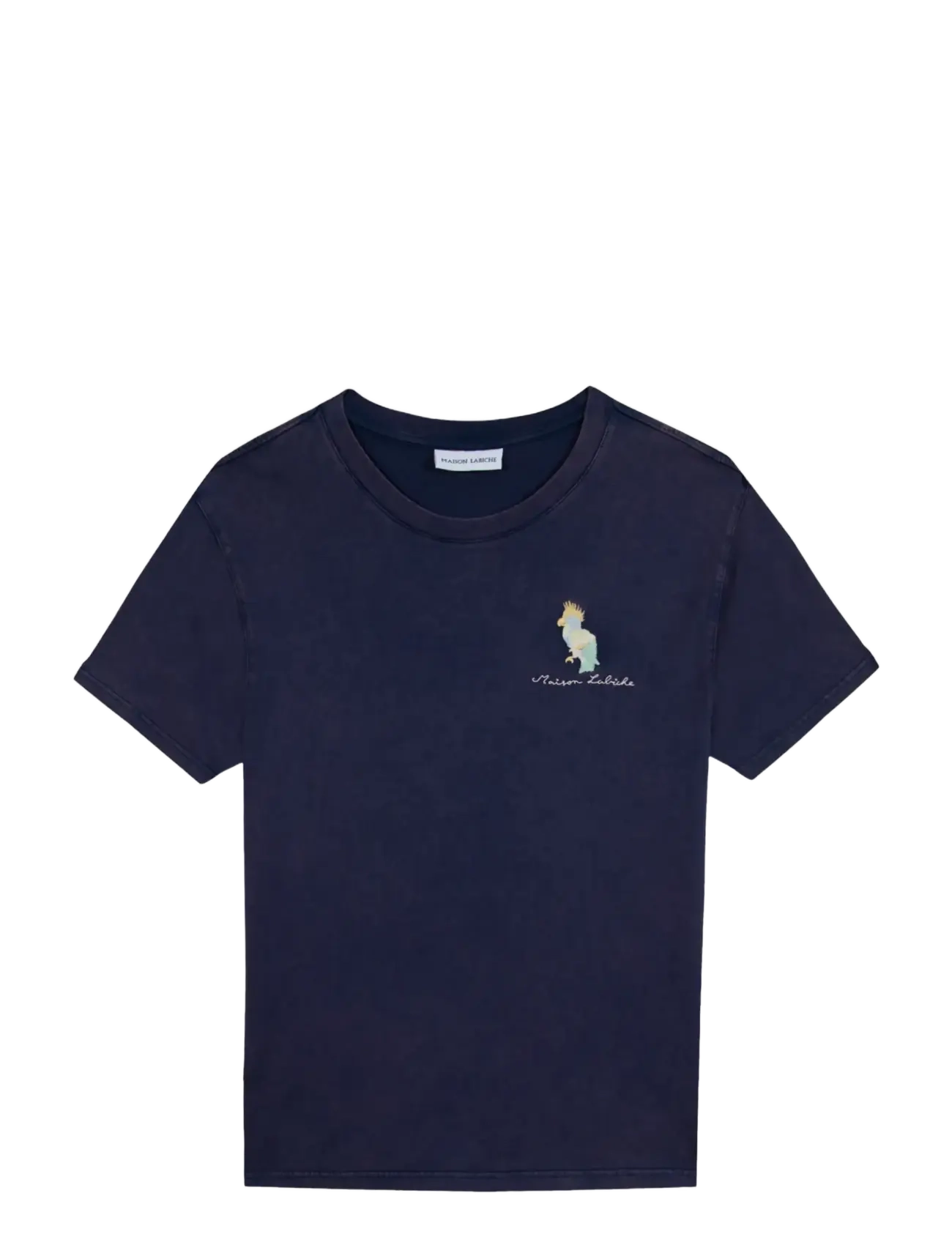Maison Labiche POPINCOURT PARROT/GOTS - T-shirts - NAVY WASHED / navy