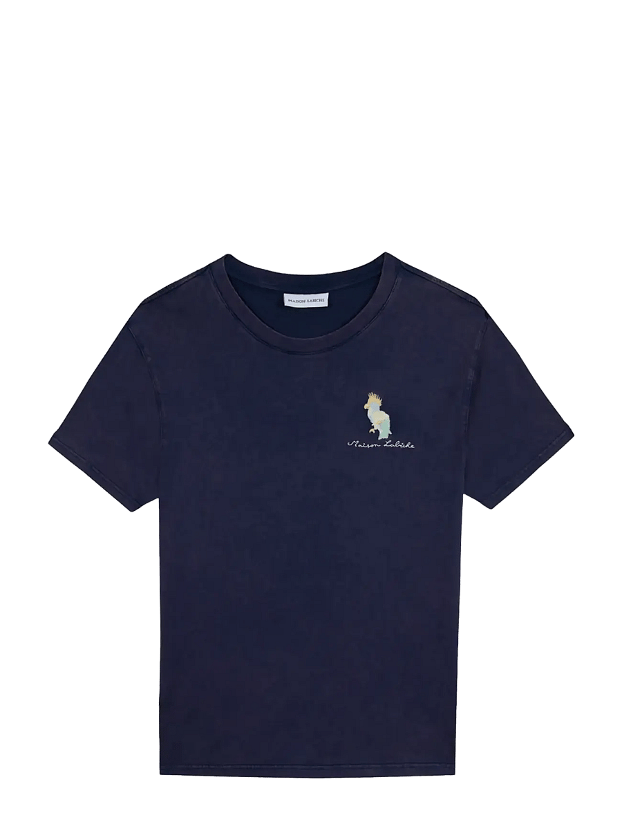 Maison Labiche - POPINCOURT PARROT/GOTS - kurzärmelig - navy washed - 1