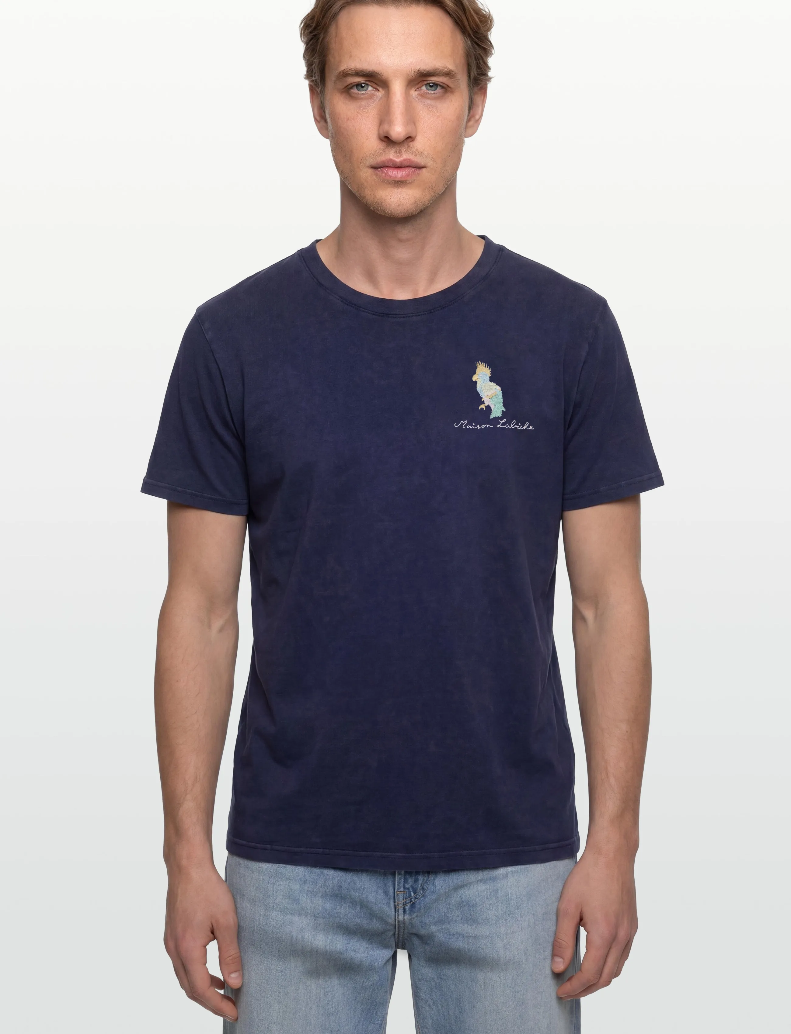Maison Labiche - POPINCOURT PARROT/GOTS - kurzärmelig - navy washed - 3