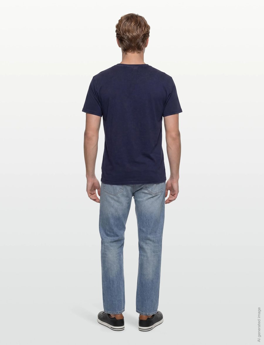 Maison Labiche - POPINCOURT PARROT/GOTS - kurzärmelig - navy washed - 4