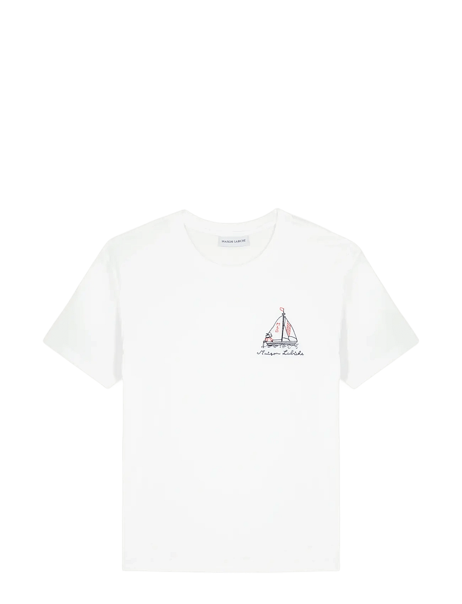 Maison Labiche - POPINCOURT SAILOR DOG/GOTS - kurzärmelig - white - 1