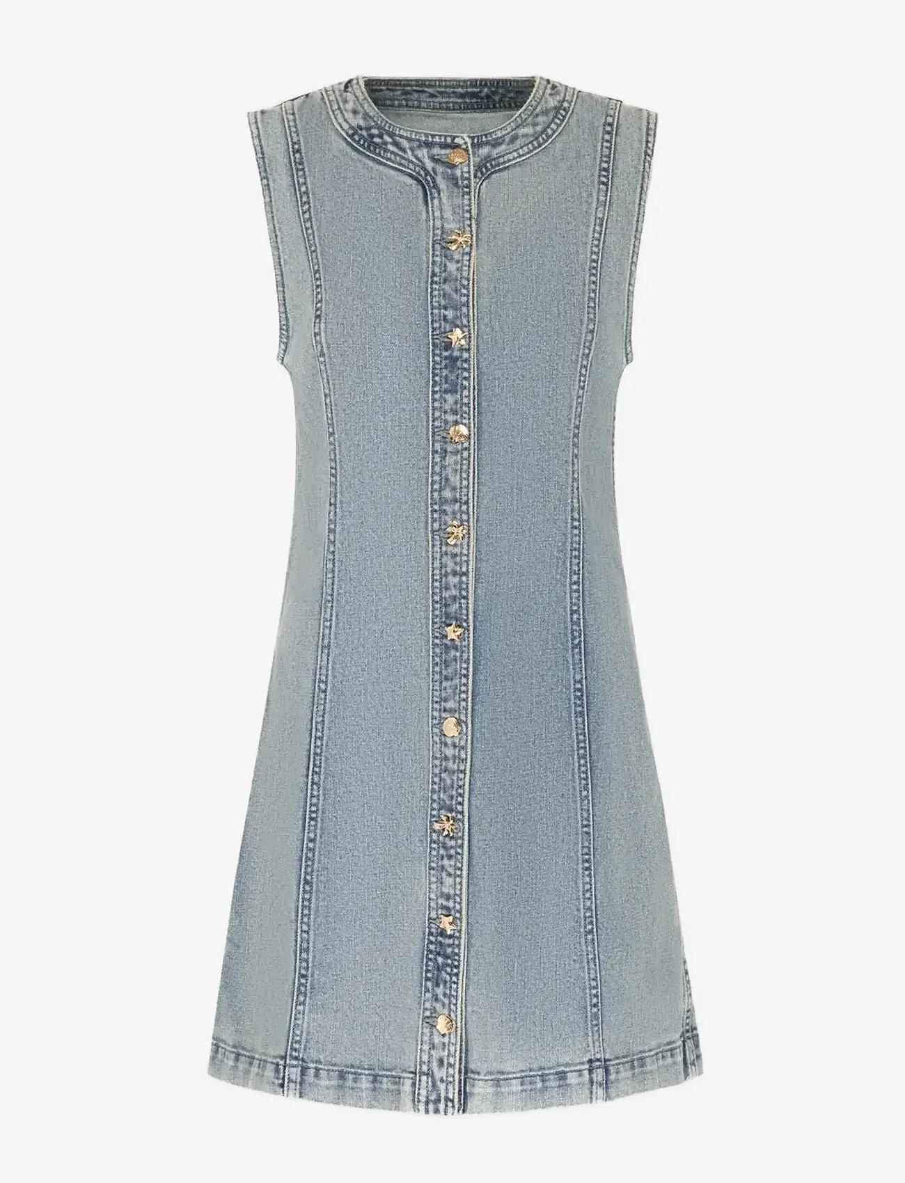 Maison Labiche - AULAS SEASSHELLS - denimkjoler - denim bleached - 1