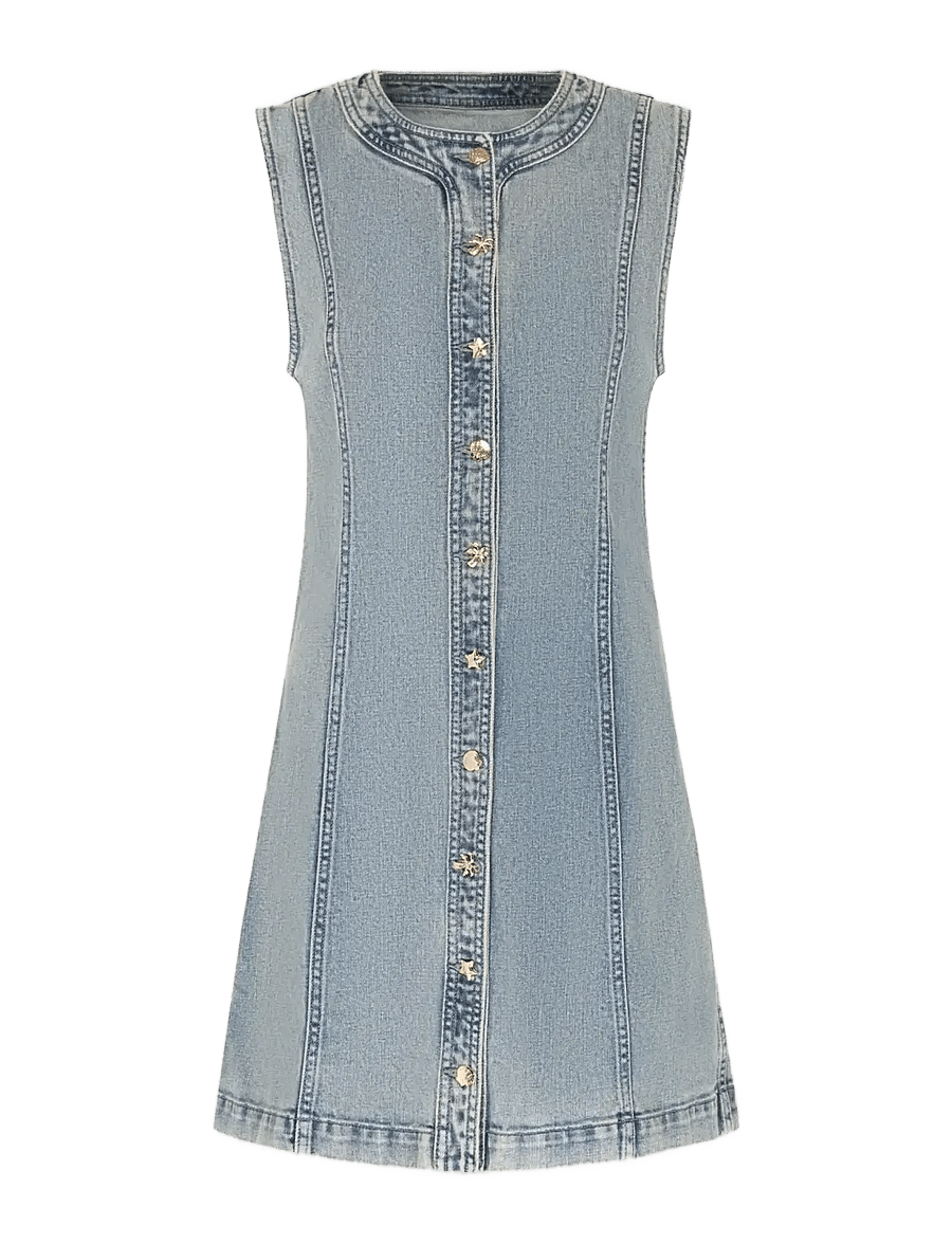 Maison Labiche - AULAS SEASSHELLS - farkkumekot - denim bleached - 1