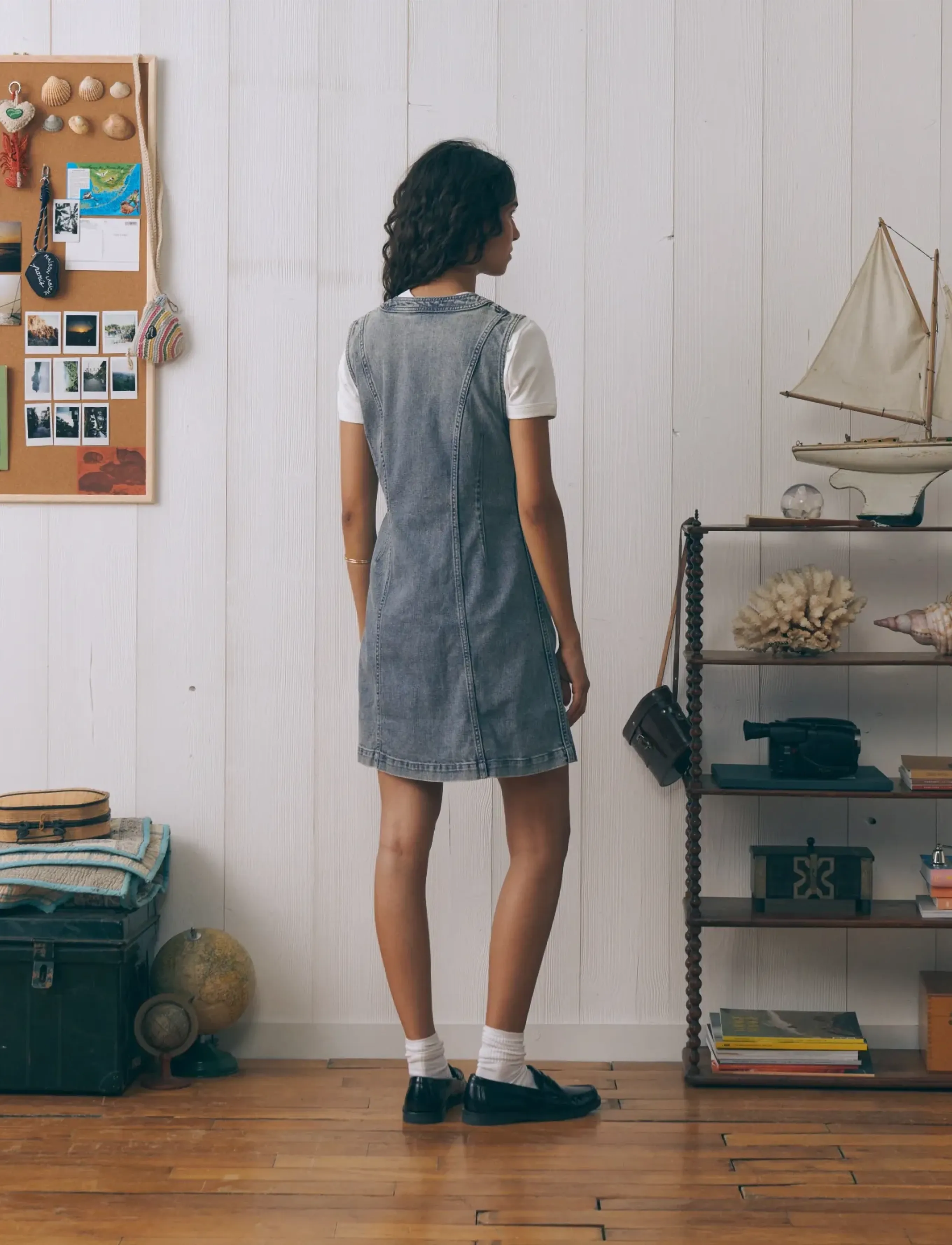 Maison Labiche - AULAS SEASSHELLS - jeansklänningar - denim bleached - 3