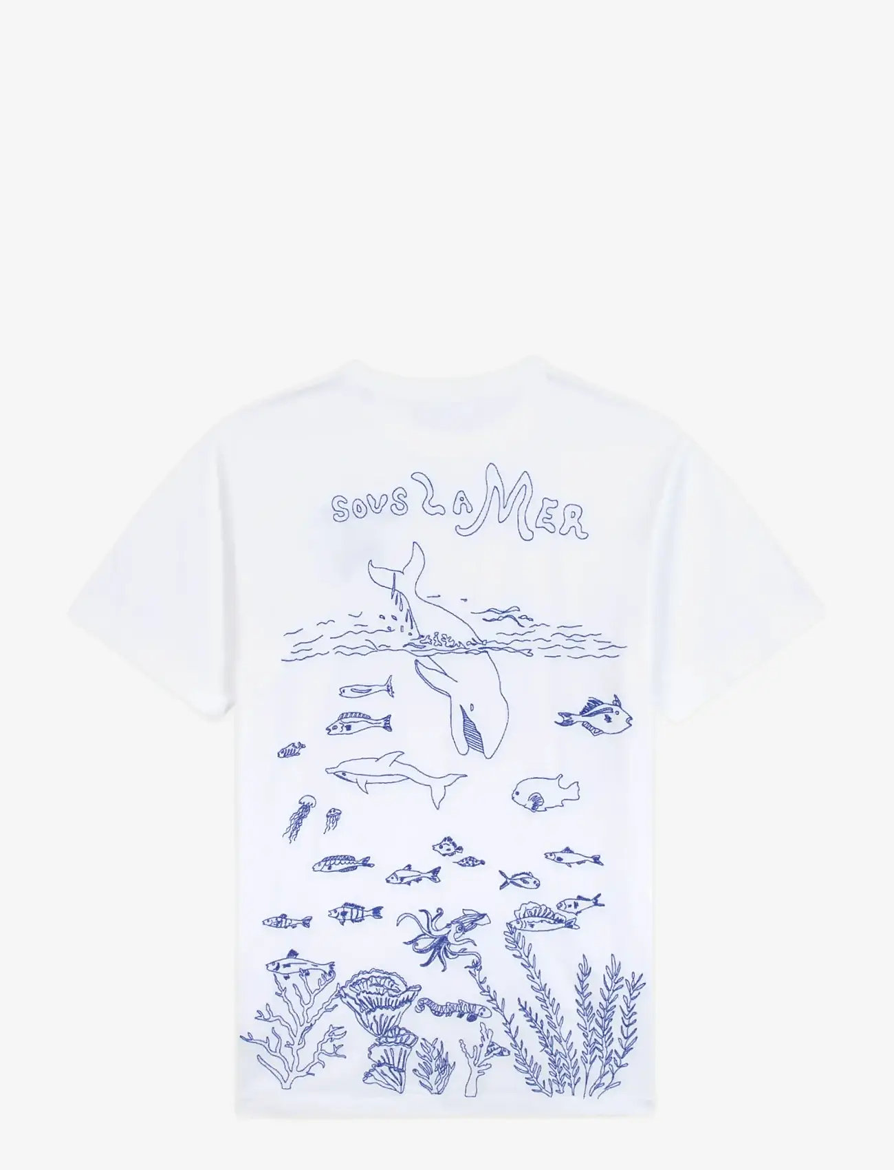 Maison Labiche - BAINVILLE UNDER THE SEA/GOTS - t-särgid - white - 2