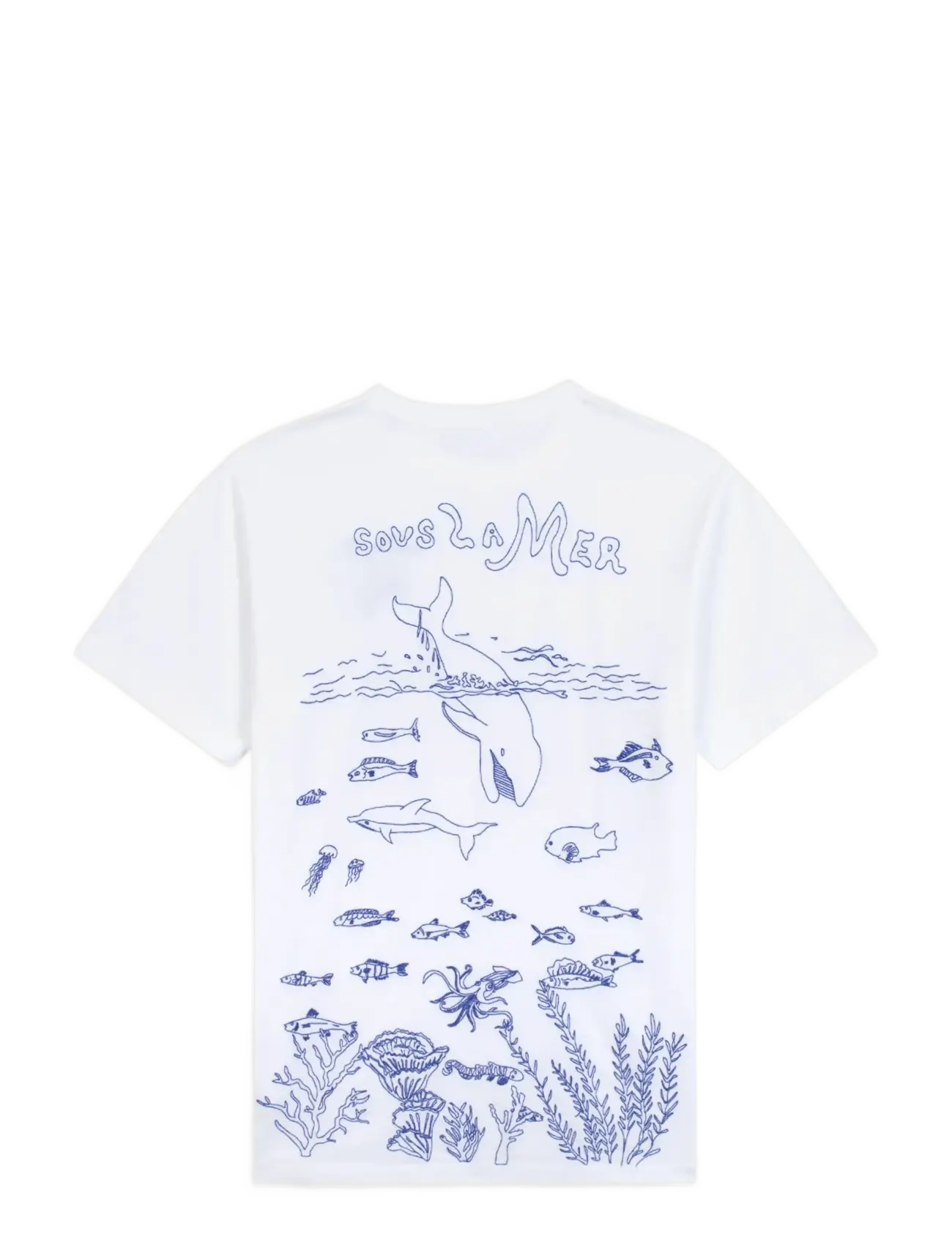 Maison Labiche - BAINVILLE UNDER THE SEA/GOTS - t-shirts - white - 2