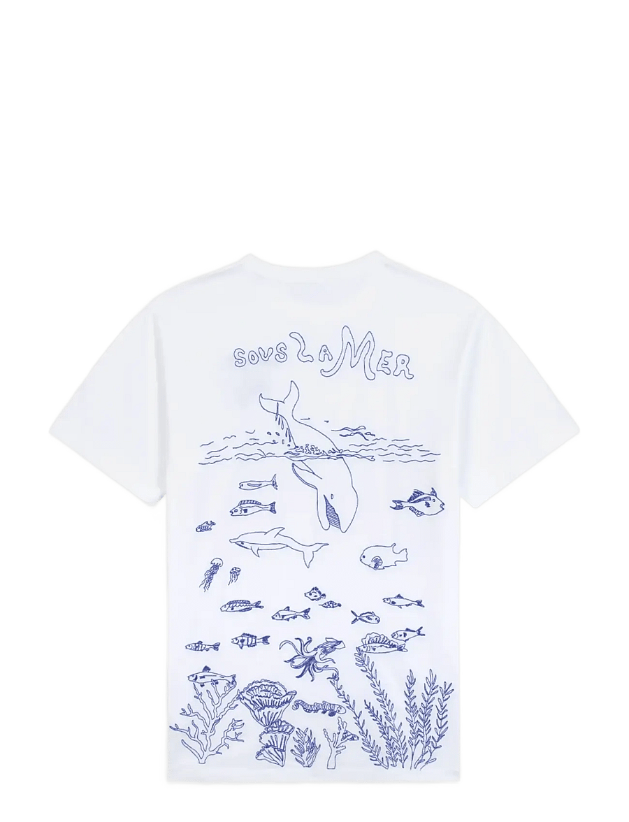 Maison Labiche - BAINVILLE UNDER THE SEA/GOTS - t-shirts - white - 2