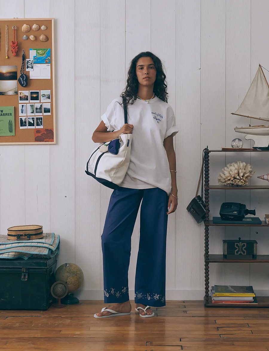 Maison Labiche - BAINVILLE UNDER THE SEA/GOTS - t-shirts - white - 0