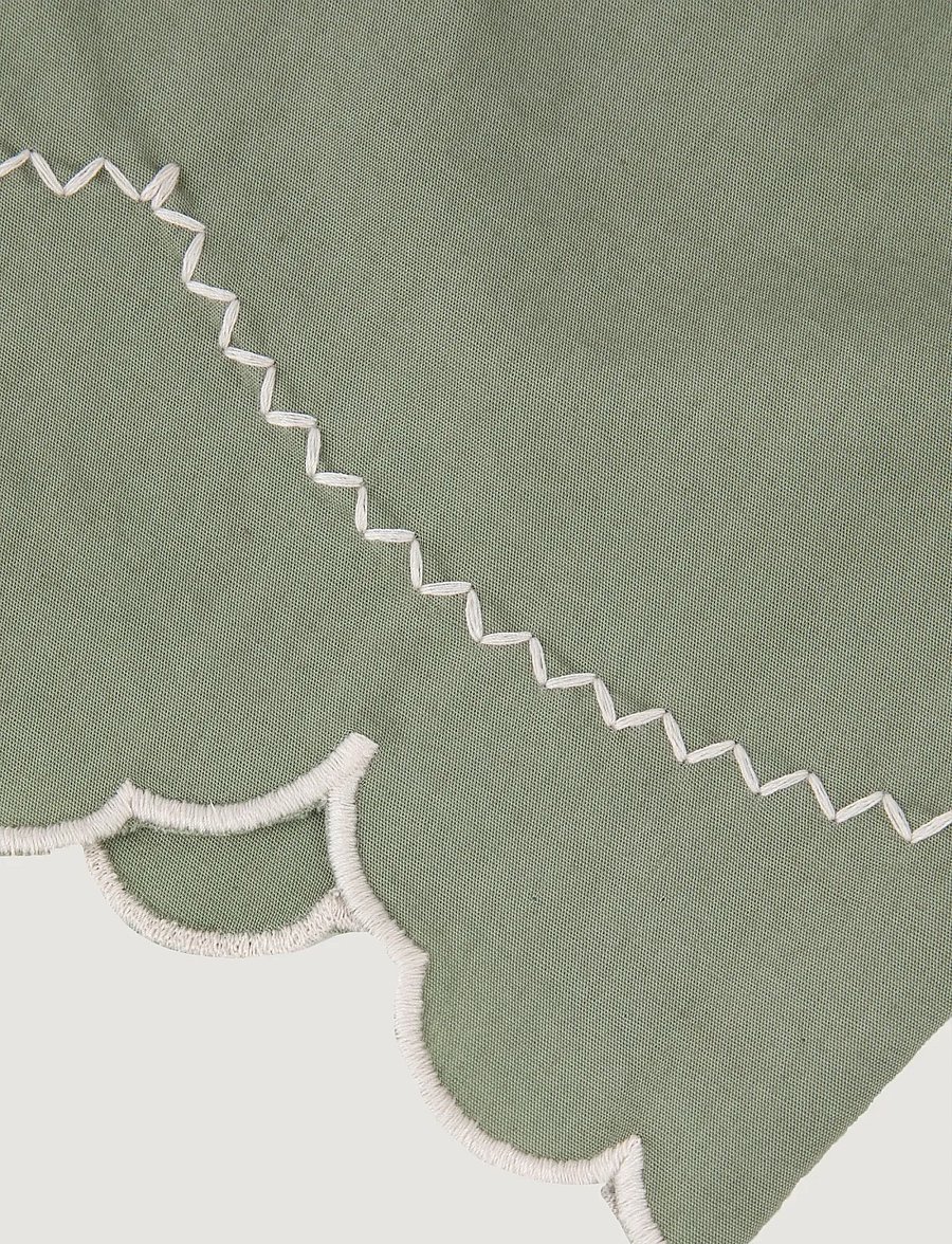 Maison Labiche - BESSIN PALM - overhemden met korte mouwen - linen olive green - 5