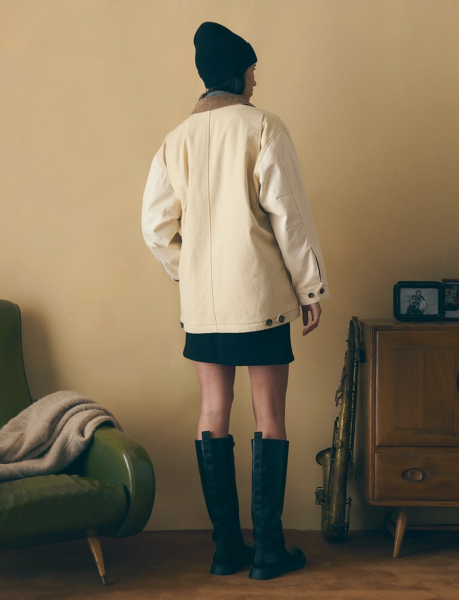 Maison Labiche - BOCQUILLON NB - utility-jacken - patchwork parchment - 3