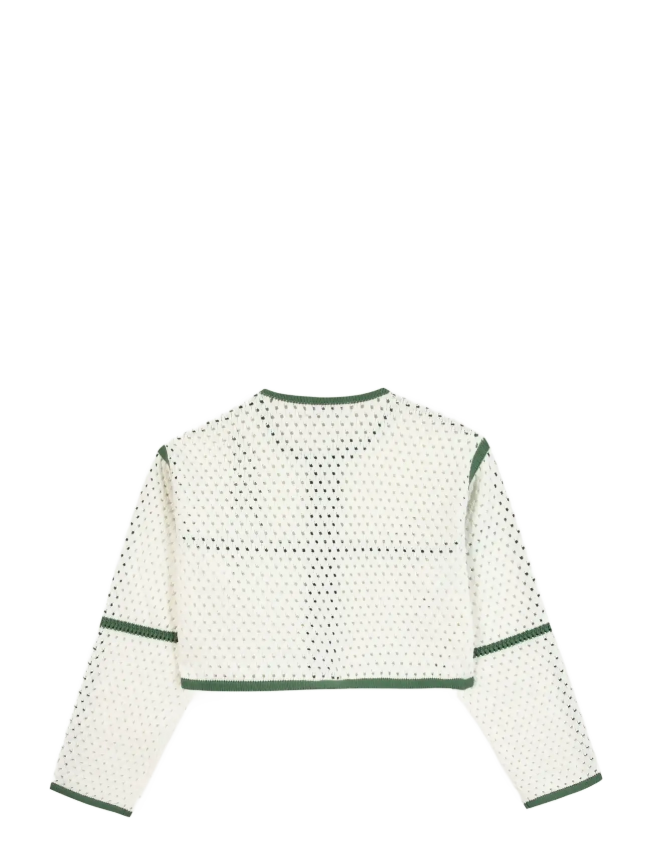 Maison Labiche - CESBRON PARROT PALM - swetry rozpinane - ivory - 2