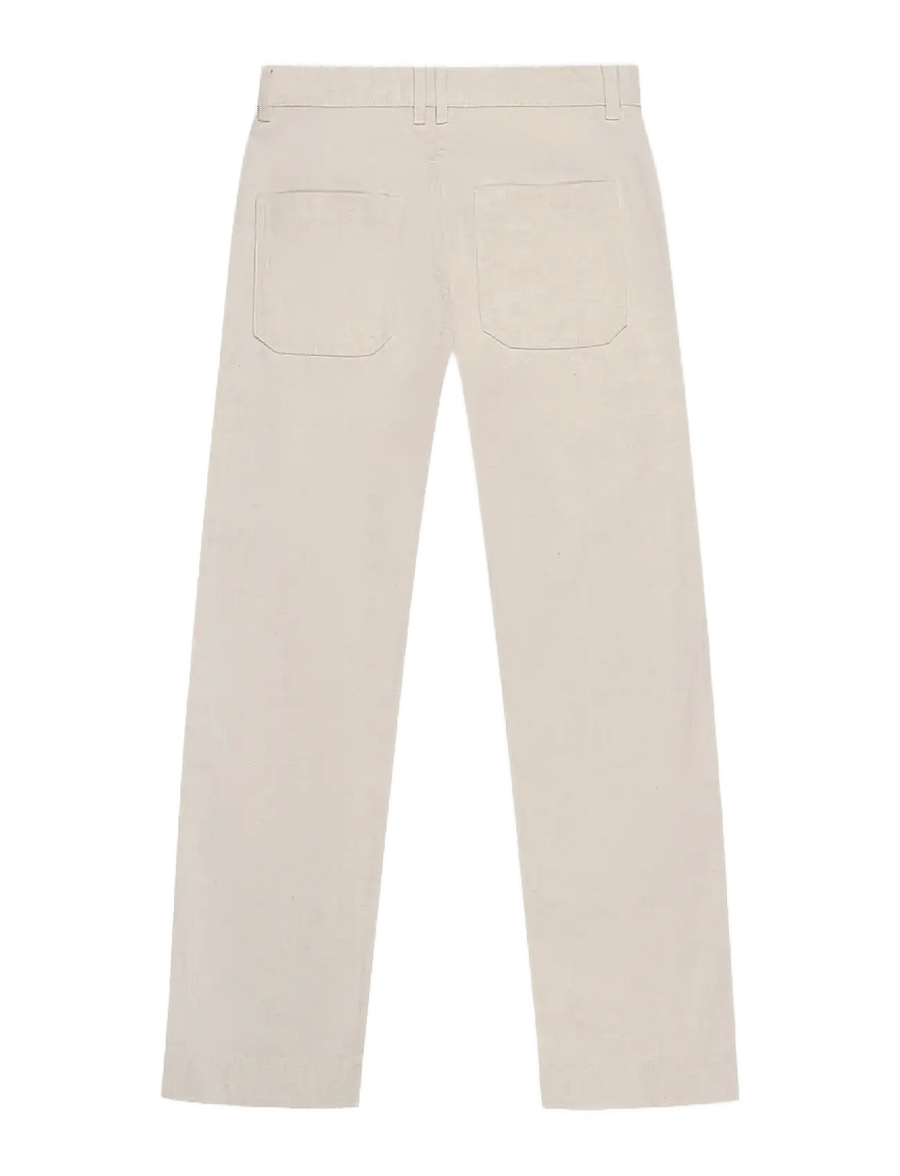 Maison Labiche - CHEVREUIL NB - linnen broeken - denim parchment - 2