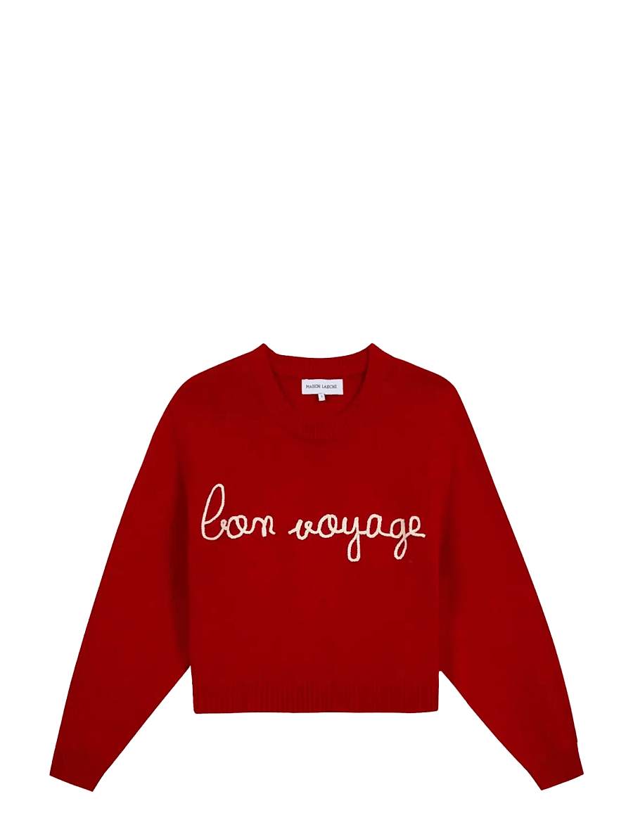 Maison Labiche - FORMIGE BON VOYAGE - striktrøjer - poppy - 1