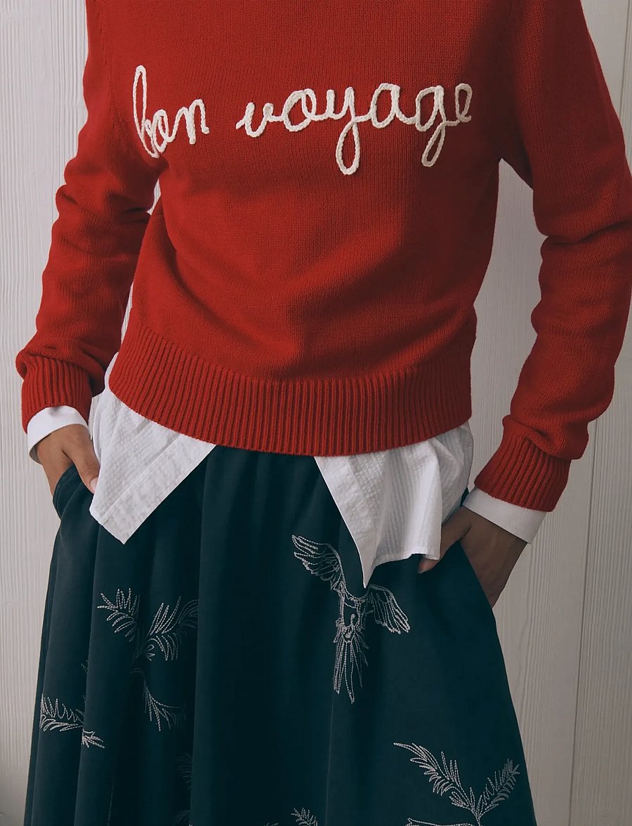 Maison Labiche - FORMIGE BON VOYAGE - striktrøjer - poppy - 4