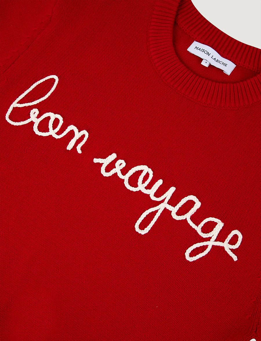 Maison Labiche - FORMIGE BON VOYAGE - striktrøjer - poppy - 5