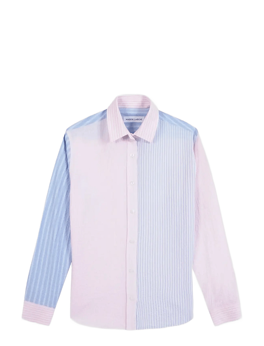Maison Labiche - GRISEL I LOVE LA VIE - pikkade varrukatega särgid - seer patch multico - 1