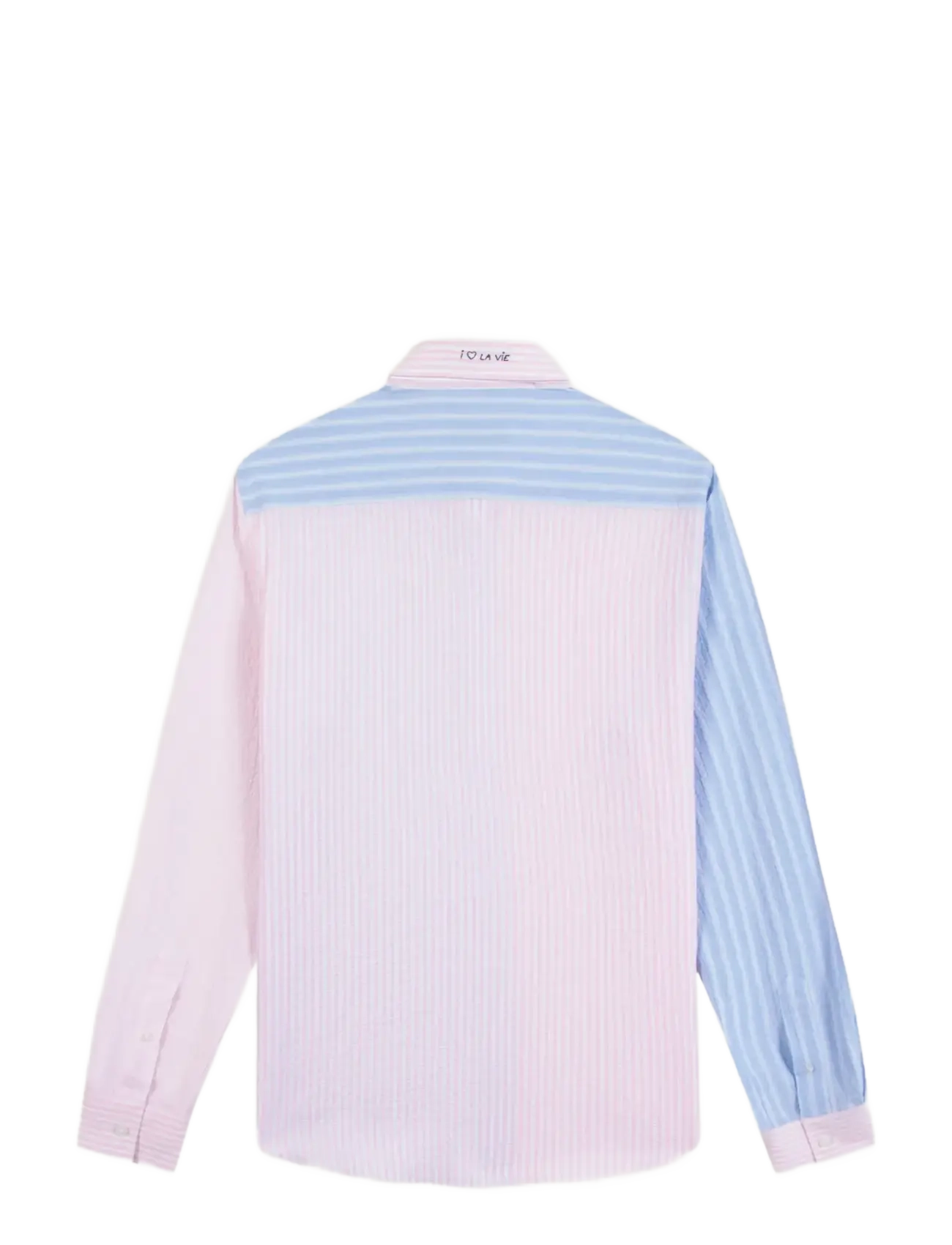 Maison Labiche - GRISEL I LOVE LA VIE - pikkade varrukatega särgid - seer patch multico - 2