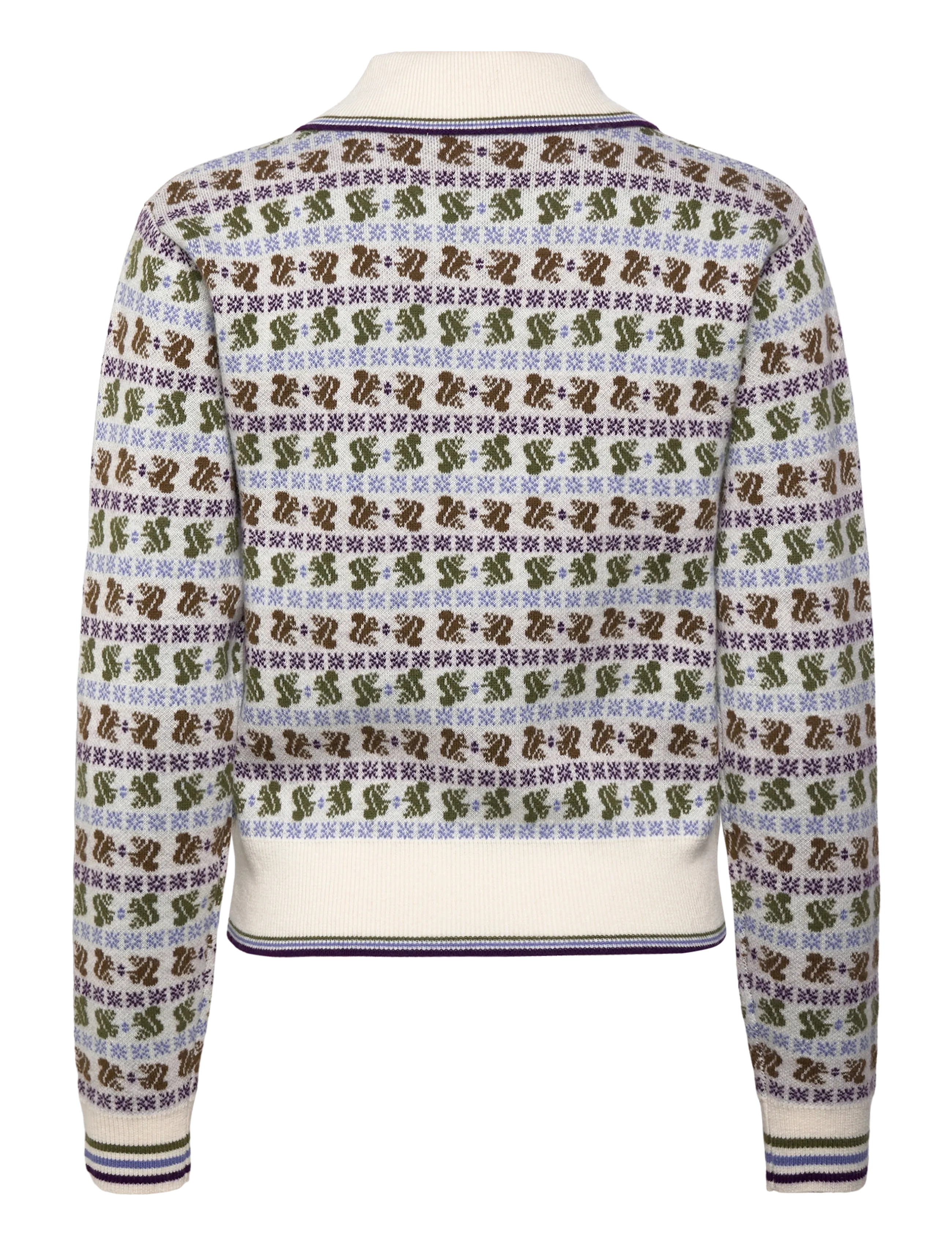 Maison Labiche - LAVERAN SQUIRREL JACQUARD - pullover - ivory - 1