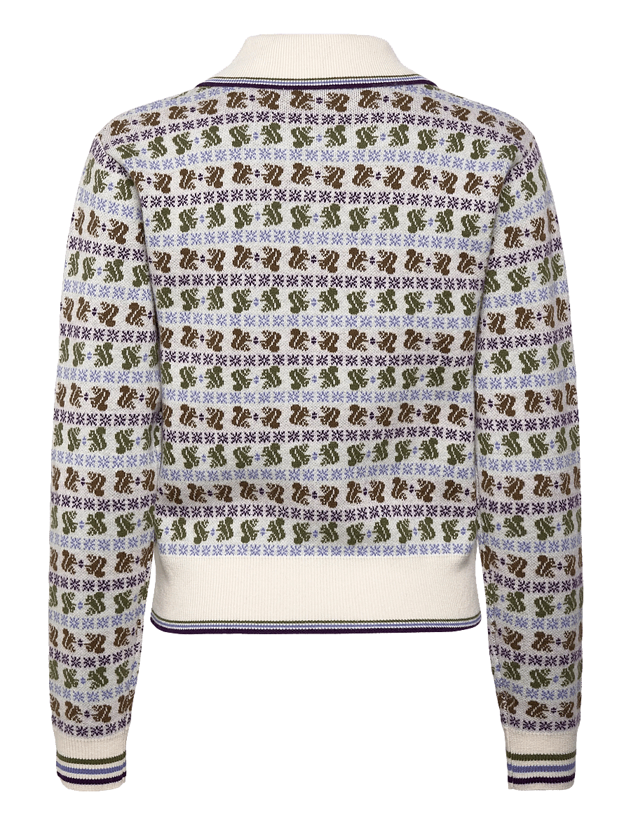Maison Labiche - LAVERAN SQUIRREL JACQUARD - pullover - ivory - 2