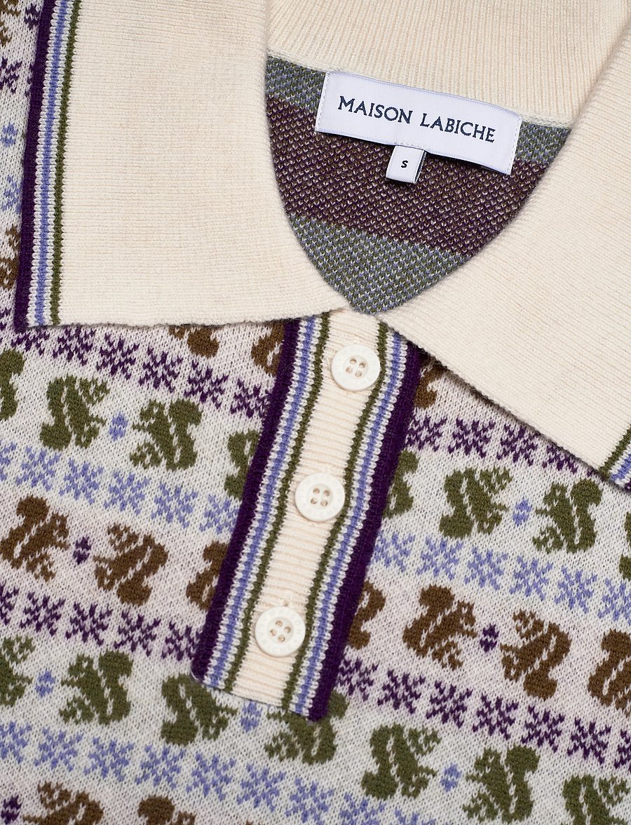 Maison Labiche - LAVERAN SQUIRREL JACQUARD - pullover - ivory - 5