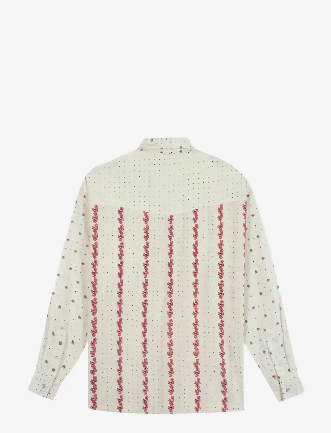 Maison Labiche - MONSELET FLOWERS - langärmlige hemden - flowers patch print - 2