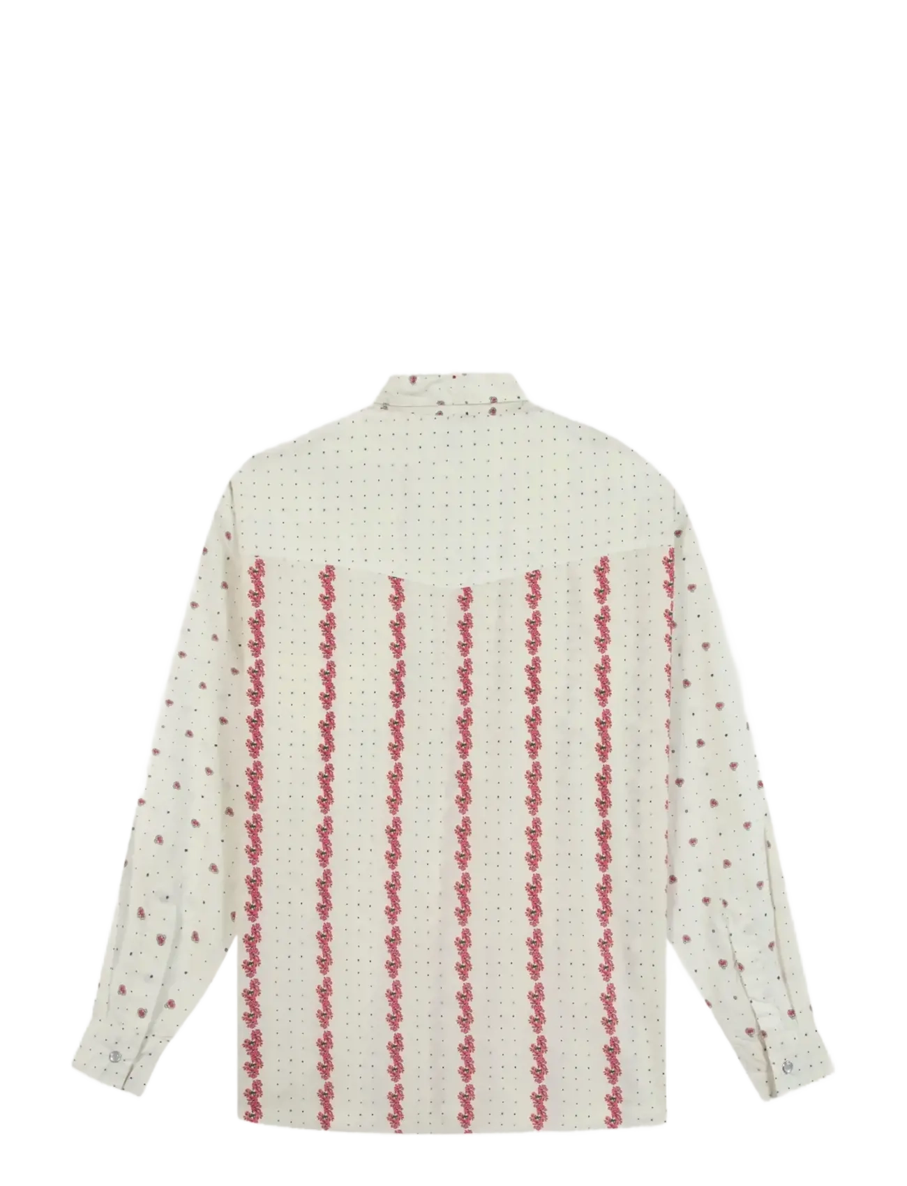 Maison Labiche - MONSELET FLOWERS - langärmlige hemden - flowers patch print - 2