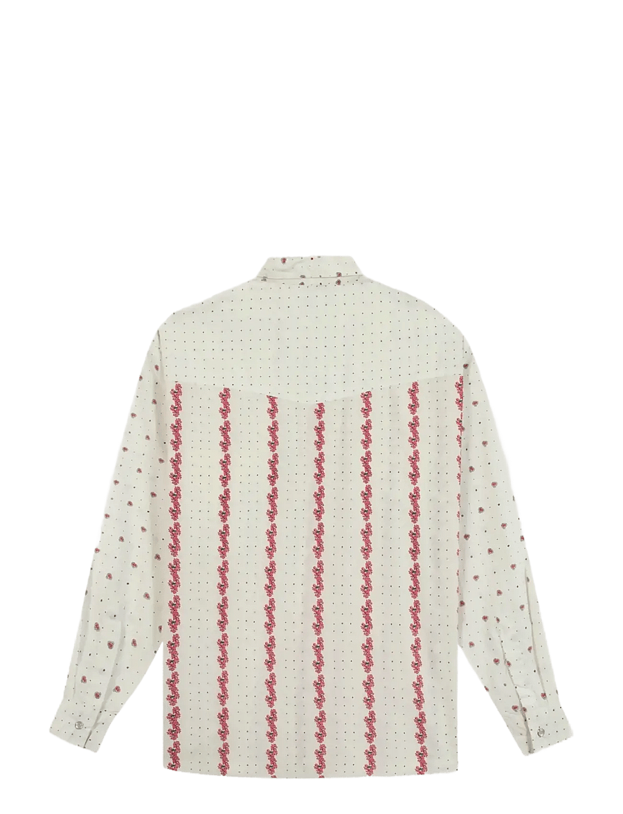 Maison Labiche - MONSELET FLOWERS - langärmlige hemden - flowers patch print - 2