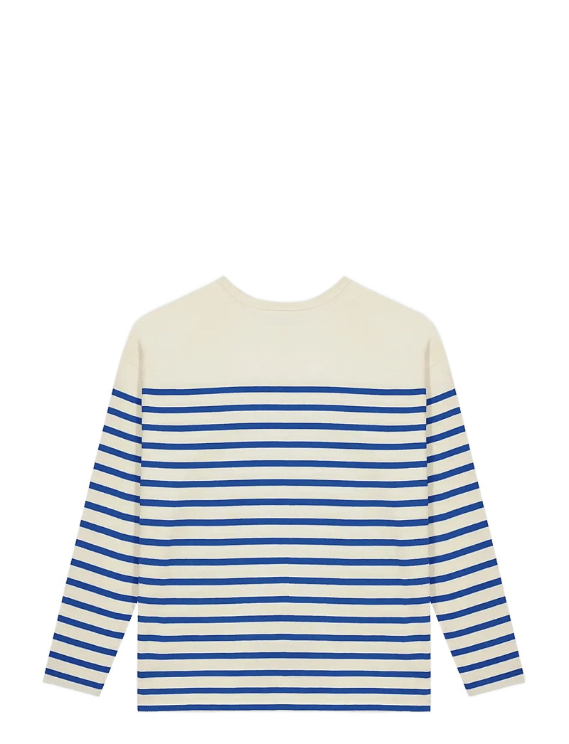 Maison Labiche - MONTPAR LS LA MER/GOTS - langärmlige tops - ivory blue - 2
