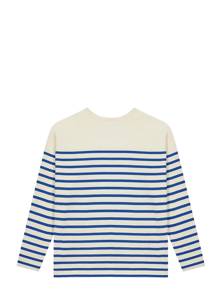 Maison Labiche - MONTPAR LS LA MER/GOTS - langärmlige tops - ivory blue - 2