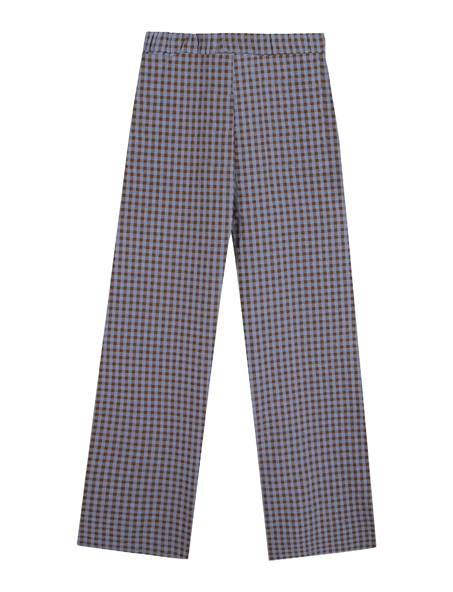 Maison Labiche - OUDIN SEERSUCKER - hosen mit weitem bein - seersucker patchwork - 2