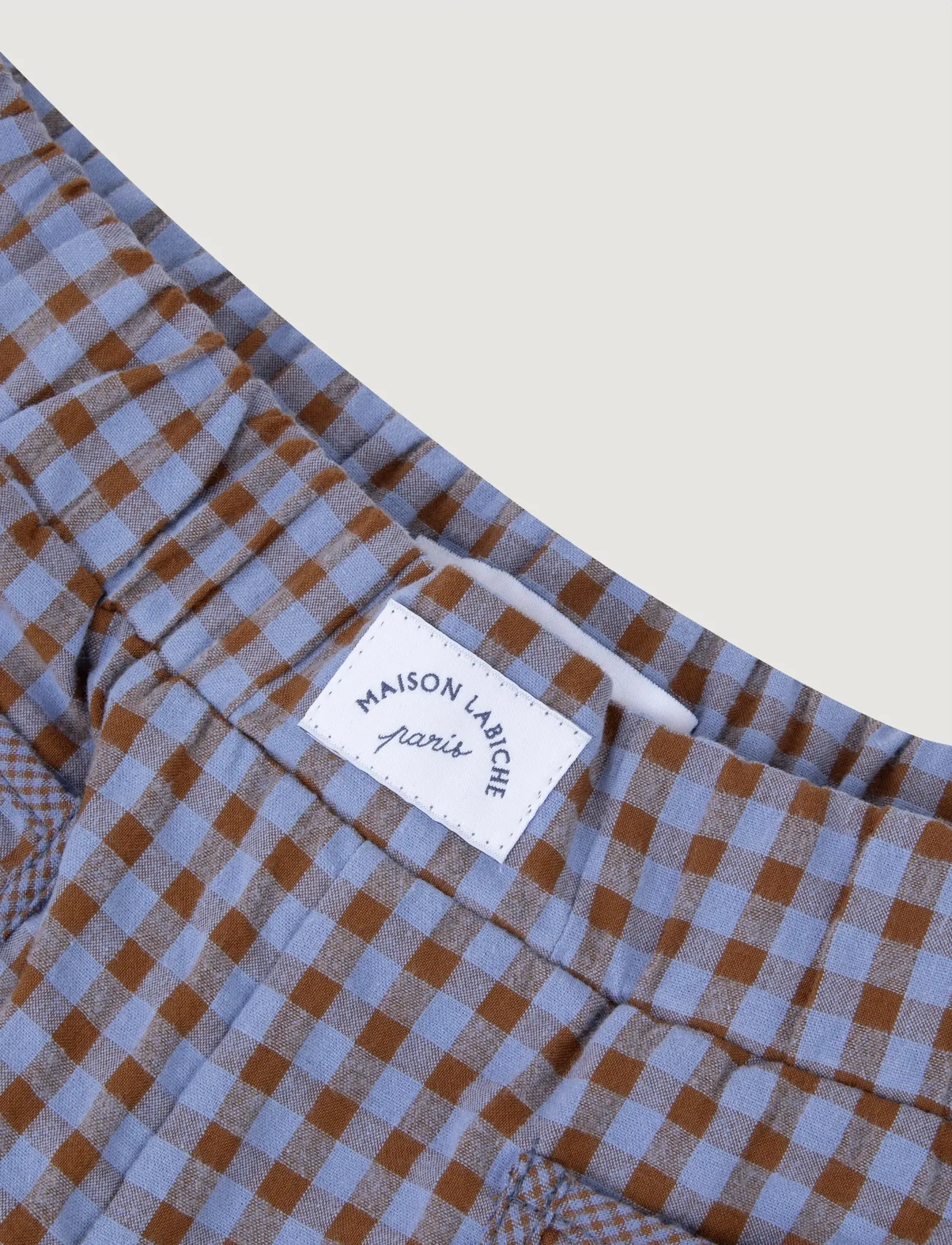 Maison Labiche - OUDIN SEERSUCKER - vida byxor - seersucker patchwork - 3